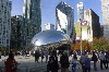 Approaching Cloud Gate AKA "The Bean" by Anish Kapoor, Photo by M. Favermann, all rights reserved, 2011