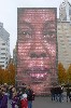 Interactive Crown Fountain aka Image Cube by Spanish Artist Jaume Plensa, Photo by M. Favermann, all rights reserved, 2011