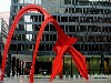 A Chicago Public Art Precedent: Flamingo By Alexander Calder, 55&rsquo; high, 1973