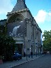 The imposing building during the day.