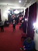 During intermission at 'The Caucasian Chalk Circle.’