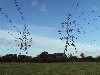 National Grid Pylons in English Countryside