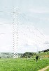 Narrowing as it ascended, another finalist, Totem by New Town Studio, with Structure Workshop, is a tower made from steel painted with arms made from electrically insulating composite material, painted to match tower. 