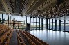 Interior of ICA Theatre, Photo by Peter Vandawarker.