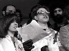 Oedipus reads a document.