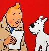Original Tintin and Snowy