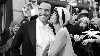 An Early Scene from The Artist, with Jean Dujardin as silent  film star George Valentin and Peppy Miller is played by Berenice Bejo