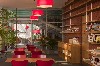 View From Cafe G Into Living Room Lounge. Photo: @Nic Lehoux/Renzo Piano Building Workshop.