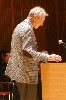 Architect Renzo Piano Speaking At the Opening Ceremonies in Calderwood Hall at the Gardner Museum. Photo: M. Favermann, 2012.