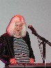 Jane at the keyboard. 