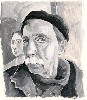 Following are three of C. Freedman’s portraits. This one: Alan Feltus.