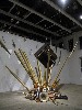 A organ like cluster of instruments.