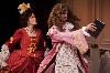 Chrysale (Daniel Joeck) and Philaminte (Dana Harrison) are at odds about their daughters. 