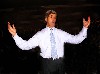 Kerry embraced his constituents.