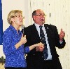 North Adams Mayor Dick Alcombright goes hand and hand with Warren. 