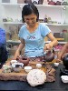 Vivan Tan offering a Chinese Tea Ceremony.