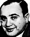 Al Capone the Chicago mobster known as Scarface. 