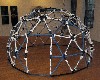 Porcelain links in David R. Harper&rsquo;s dome.