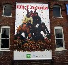 A banner promoting the exhibition. 