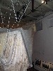 Morgan&rsquo;s enormous piece barely fits into a huge Mass MoCA gallery.
