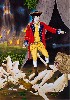 The slaughter of Acadians in a painting by Mario Doucette.
