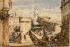 Venice: The Rialto, c. 1827, by Richard Parkes Bonington, Watercolor, bodycolor, and gum arabic on paper, Gift of the Manton Foundation, The Sterling and Francine Clark Art Institute, Williamstown, Massachusetts