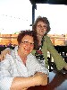 Astrid Hiemer with Angelika Jansen from San Antonio.
