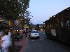 A moon rising over Main Street brought an end to a fun night.