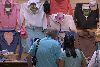 Merchandise at Tanglewood: cotton disguising as polyester?