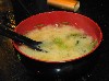 Miso soup came with Maki lunch. 