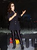 Comedian Jenn Harris performs stand up.