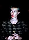 I photographed her at the ICA in 1986.