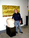 Ralph Brill is showing the sculpture of Jon Isherwood and the paintings of Eve Sonneman.