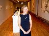 Leslie Ferrin in her Pittsfield gallery is an authority on ceramic art.