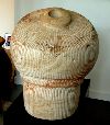 A sculpture in alabaster by Isherwood.