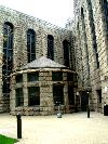 A detail of the jail courtyard.