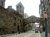 The Bridge of Sighs connects the courts and jail.