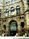 The main entrance.