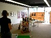 Another view of the coop prior to its opening.