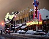 Coolidge Corner Theatre on a Snowy Afternoon