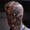 A horrific trauma flips the handsome DA into the criminal Two Face.