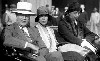 Eleanor and Franklin with Missy LeHand seated between them.