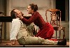 Arkadina begs Trigorin (Peter Sarsgaard)not to leave her,