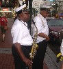 A New Orleans Marchin Band.
