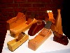 A group of hand crafted planes by George Aitken.