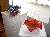 Fabric works by Beth Davis.