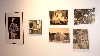 A group of works, left to right, by Barry Goldstein, Lsa Nilsson and Astrid Hiemer.