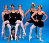 The Trocks Go for Barocco in their spoof of the Balanchine classic at the Hunter Theatre at Mass MoCA.