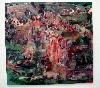 Where is the focus of this painting?
