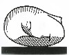 Sleeping Muse by Roy Lichtenstein, 1983. Pulitzer Collection, Harvard Art Museum, Bronze
(lost wax).
with greenblack
patina,
painting, 65.4 x 86.4 x
10.2 cm.Photo by Dorthy Zeidman